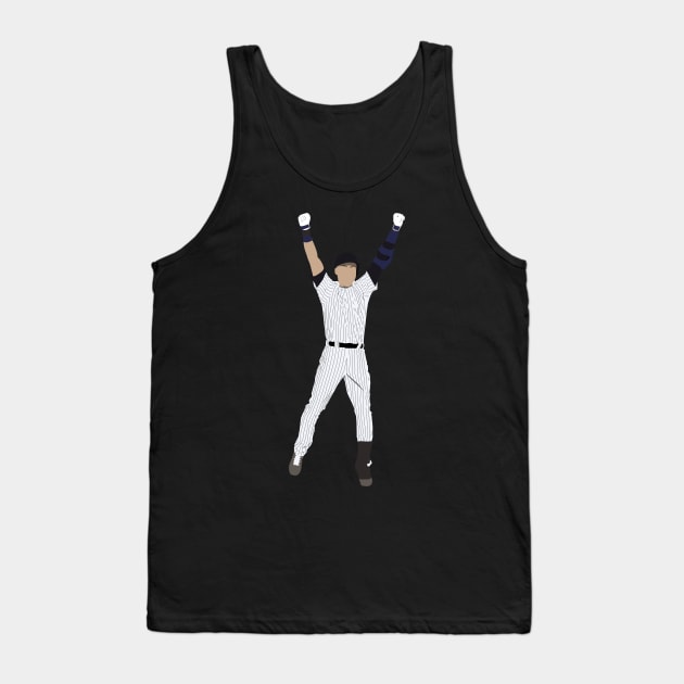 Derek Jeter Hall of Fame Tank Top by Hevding